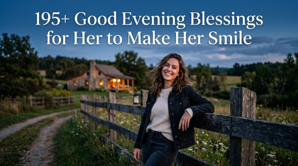 Good Evening Blessings for Her