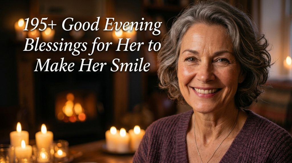 Good Evening Blessings for Her