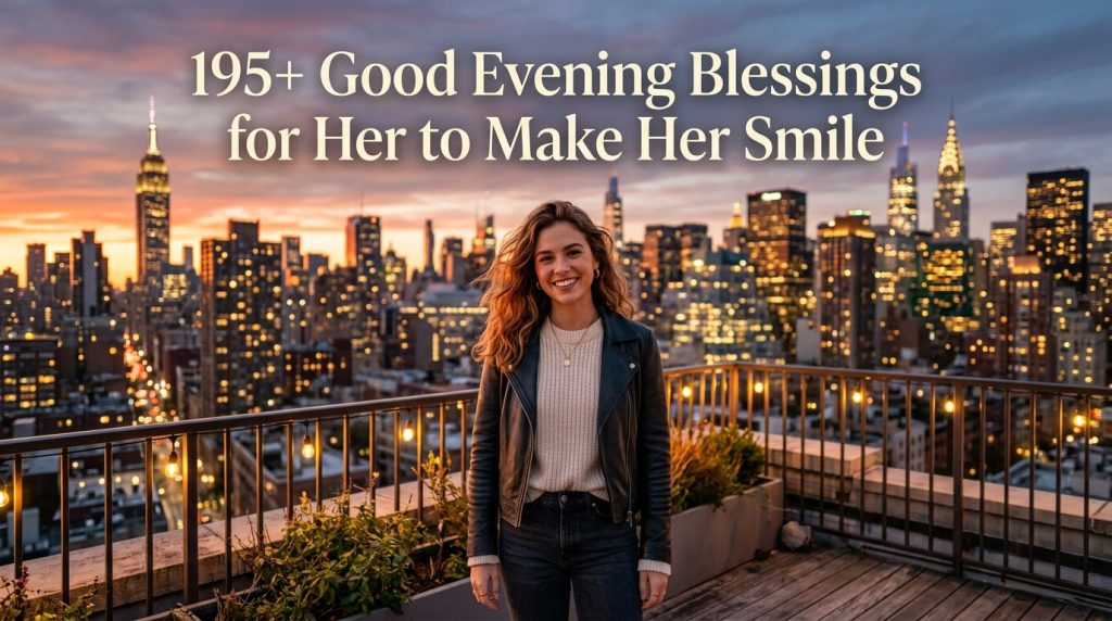Good Evening Blessings for Her