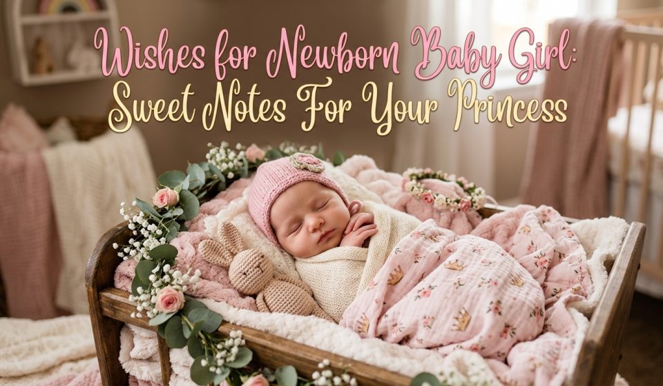 Wishes for Newborn Baby Girl: Sweet Notes For Your Princess