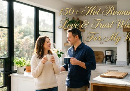 150+ Hot Romantic Love & Trust Wishes For My Wife