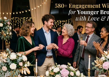 580+ Engagement Wishes for Younger Brother with Love & Pride
