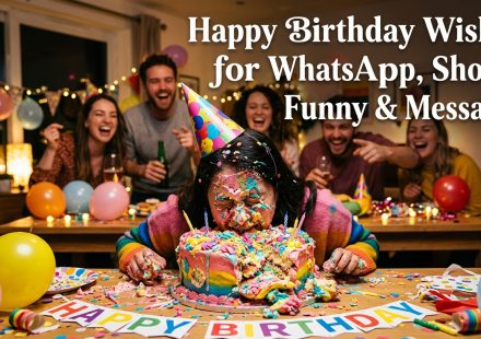 Happy Birthday Wishes for WhatsApp, Shorts, Funny & Messages