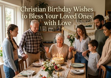 Christian Birthday Wishes to Bless Your Loved Ones with Love