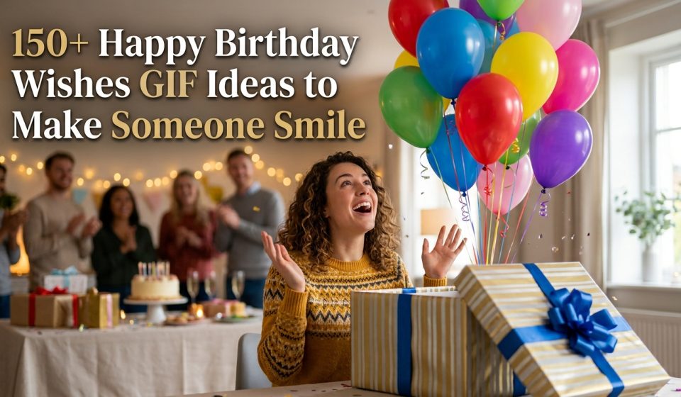 150+ Happy Birthday Wishes GIF Ideas to Make Someone Smile