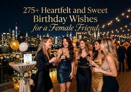 275+ Heartfelt and Sweet Birthday Wishes for a Female Friend