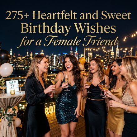 275+ Heartfelt and Sweet Birthday Wishes for a Female Friend