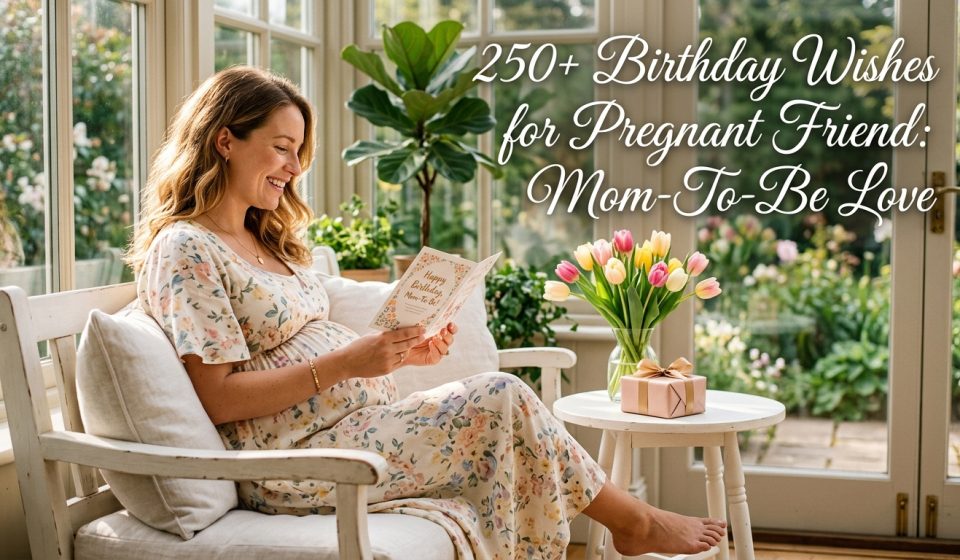 250+ Birthday Wishes for Pregnant Friend: Mom-To-Be Love