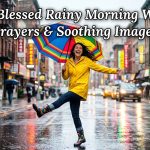 300+ Blessed Rainy Morning Wishes, Prayers & Soothing Images