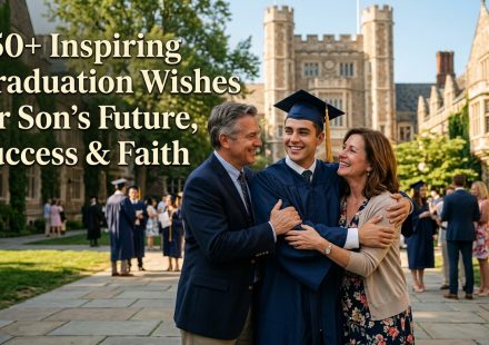 250+ Inspiring Graduation Wishes for Son’s Future, Success & Faith