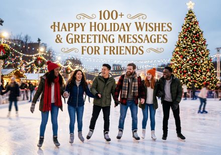 100+ Happy Holiday Wishes & Greeting Messages for Friends