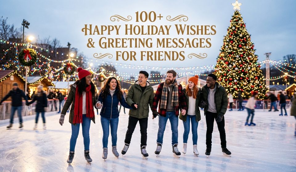 100+ Happy Holiday Wishes & Greeting Messages for Friends