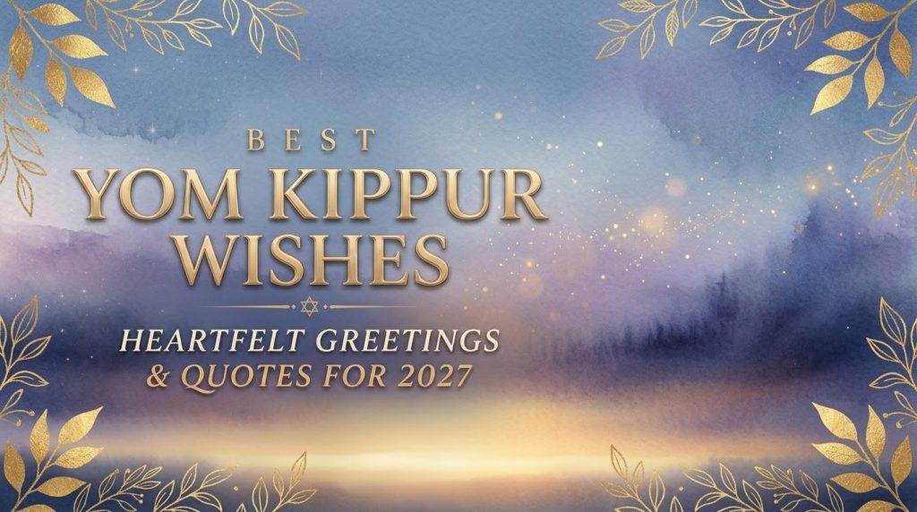 Yom Kippur Wishes