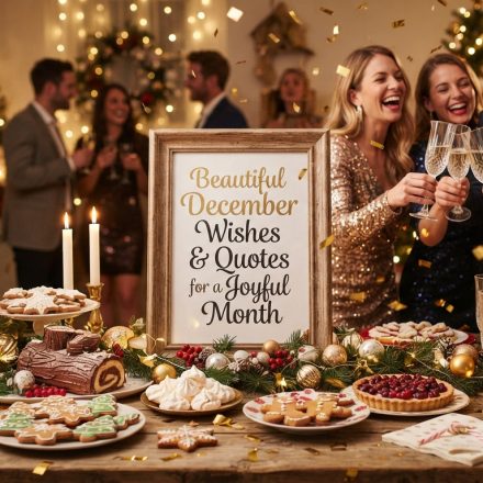 Beautiful December Wishes & Quotes for a Joyful Month