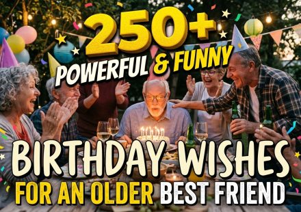 250+Powerful Funny Birthday Wishes for an Older Best Friend