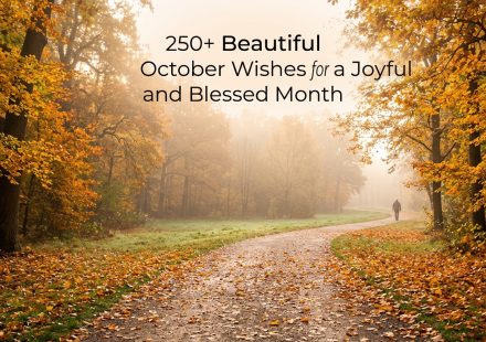 250+ Beautiful October Wishes for a Joyful and Blessed Month