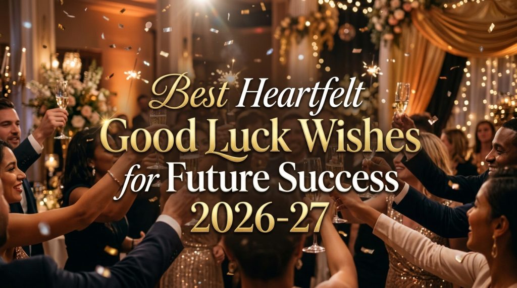 Good Luck Wishes for Future Success