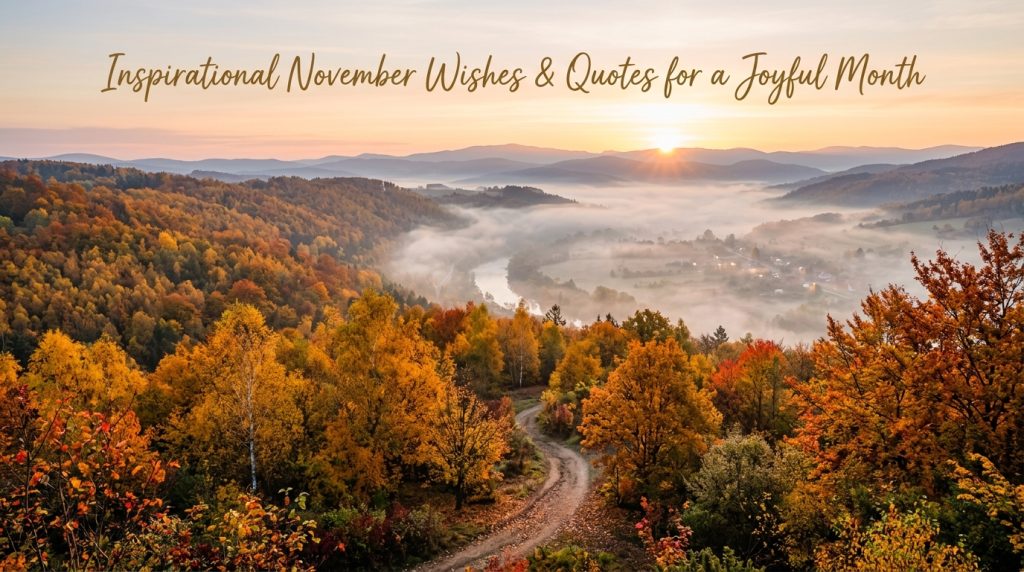 Inspirational November Wishes