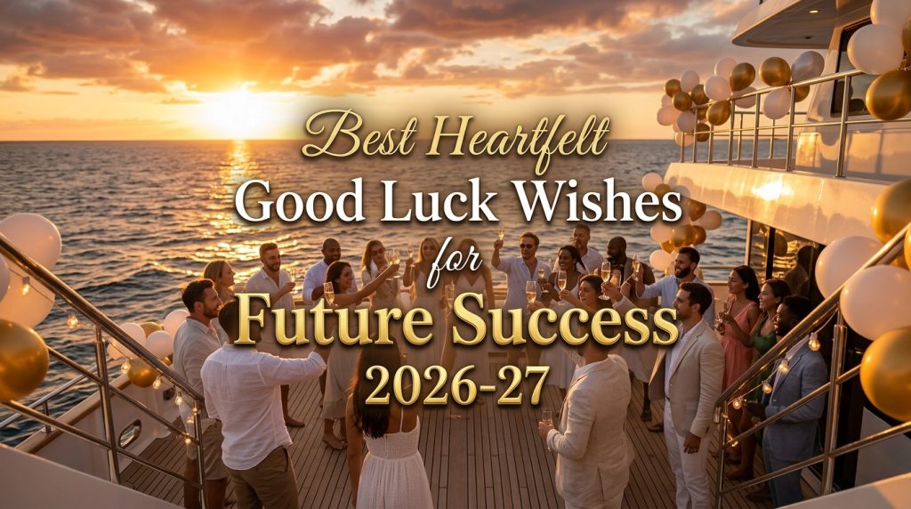 Good Luck Wishes for Future Success