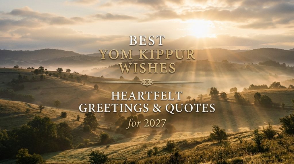 Yom Kippur Wishes
