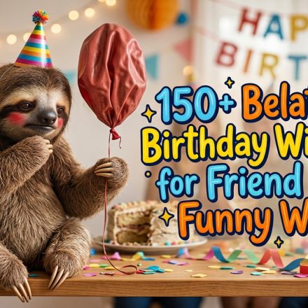 150+ Belated Birthday Wishes for a Friend in a Funny Way